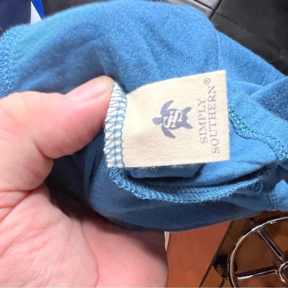 NWT SIMPLY SOUTHERN Blue XXL Tunic - Picture 4 of 9